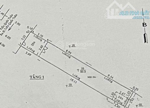 CẦN BÁN GẤP NHÀ CẤP 4 KHU TÂN ĐỊNH, HAI BÀ TRƯNG GIÁ TỐT 11 TỶ TL - 1