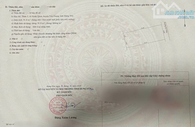 Chính chủ gửi bán 91,8m2 tại Xóm 3 - Xuân Quan - Văn Giang giá nhỉnh 5 tỷ đồng - 2