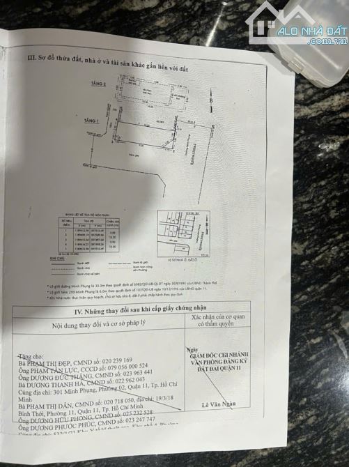 Cần bán nhà mặt tiền 301 đường Minh Phụng, P.2, Q.11, 4x13m, giá 18 tỷ - 2