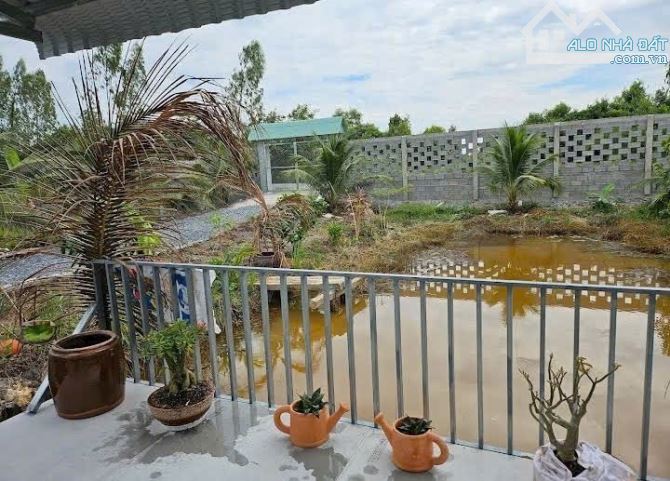 Hàng thơm, 1000m2 đất vườn view kênh cự đẹp , 750tr - 5
