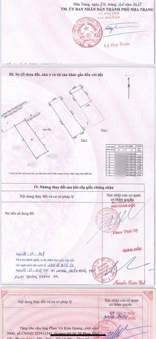 Bán nhà 3 tầng mặt tiền Phan Như Cẩn. Phước long Nha Trang.Giá 4tỷ8 - 5