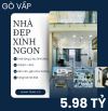 Nhà Quang Trung gần siêu thị Emart 3PN hẻm thông