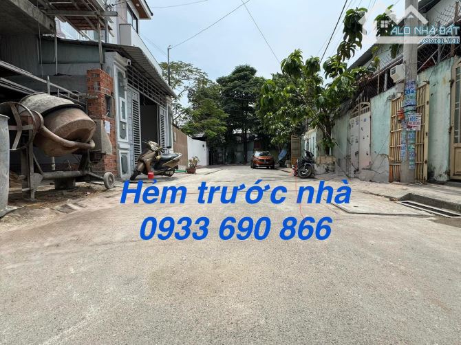 BÁN NHÀ 4 TẦNG HẺM XE HƠI, PHƯỜNG HIỆP PHÚ, QUẬN 9 - 1