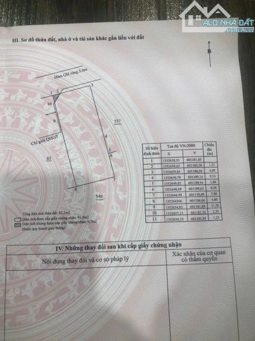 Bán nhà hẻm ô tô lê hồng phong giá tốt