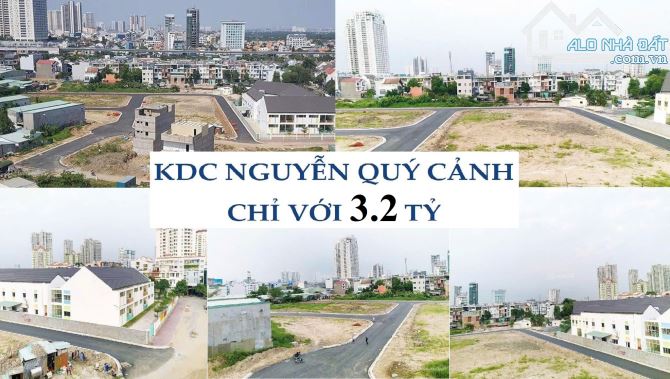 Sang nhanh lô đất 1/ Nguyễn Quý Cảnh, An Phú, Thủ Đức (Q2 cũ). Giá 3,2 tỷ/65m2, Sổ Riêng