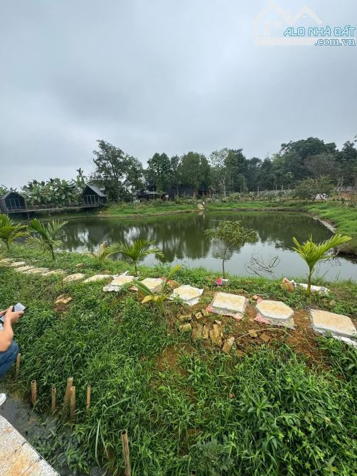 Hòa lạc thửa đất 100m full thổ mặt tiền 8m đẹp như tranh 3D