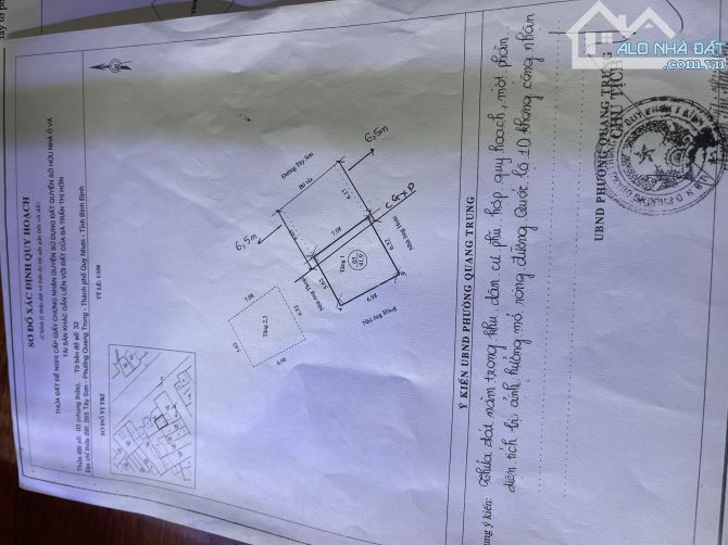 Bán nhà mặt tiền đường TÂY SƠN,diện tích 41,2 m2(7x6),đoạn Garraquyen,KHÔNG SỔ - 1