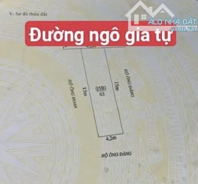 63m2 đất mặt đường Ngô Gia Tự ngay chợ Hải Sản - Ngang 4.2m - Vỉa hè 7m - 1