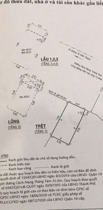 BÁN NHÀ 6TẦNG MẶT TIỀN CÁCH MẠNG THÁNG 8 NGAY HÒA HƯNG SÂN KHẤU LAN ANH CHỈ 12,5 TỶ - 2