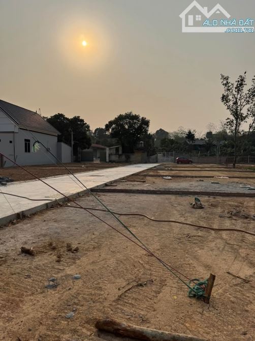 Hòa lạc thửa đất 100m full thổ mặt tiền 8m đẹp như tranh 3D - 3