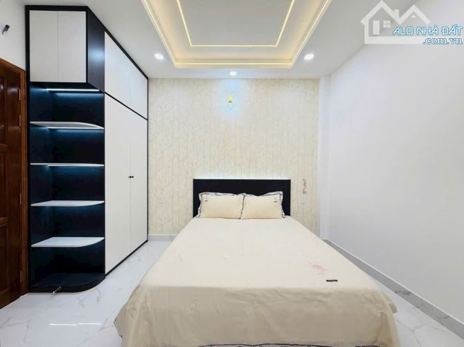 52M2, NHÀ PHỐ  HIỆN ĐẠI - 5 TẦNG, FULL NỘI THẤT - HẺM XE HƠI NGỦ TRONG NHÀ, GIÁ 7.4 - 7