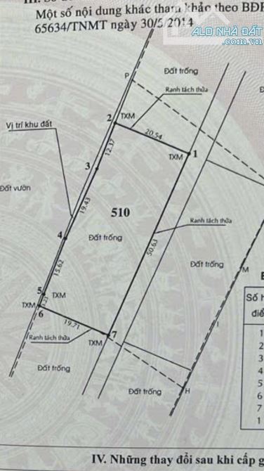 Cần sang bán kho xưởng đất 1023m2, cụm KCN, Hiệp thành Quận 12