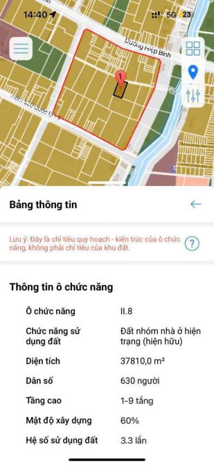 Bán đất hẻm 4.5m đường Hiệp Bình Phường Hiệp Bình Chánh Tp Thủ Đức 100m2 giá 7.5 tỷ