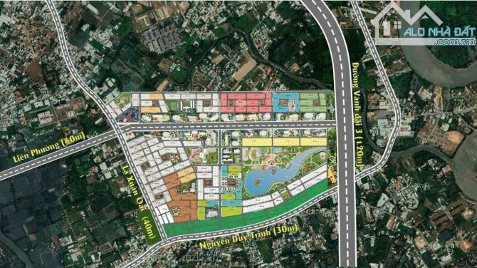 Bán lô đất đẹp MT đường Lã Xuân Oai,Phường Trường Thạnh,TP Thủ Đức 98m2 sổ riêng