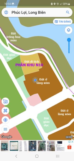 Đất Vàng PHÚC LỢI 45M2 , Phong Thủy Vượng Khí, Ô Tô Vào Tận Cửa, Gần Công Viên,CHỈ 5.5 TỶ - 1