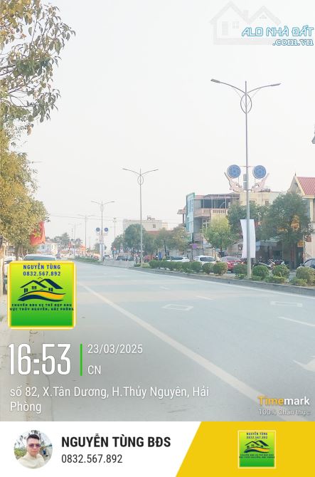 Bán đất tặng nhà 2 tầng mặt đường 359 Tân Dương cũ - 1
