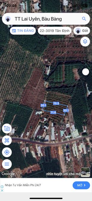 Bán Đất Chính Chủ 2.000m2 Ở Lai Uyên Bàu Bàng - 1