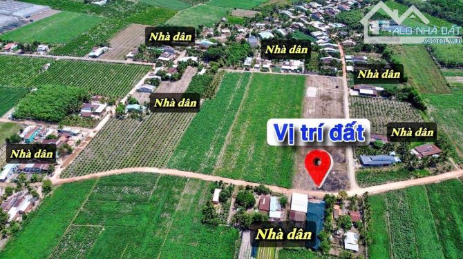 ✨ 5x30M (50m2 Thổ Cư) đường sỏi đỏ rộng 7M (QH: đổ Nhựa) KDC sầm uất, gần thị trấn - 379TR - 1