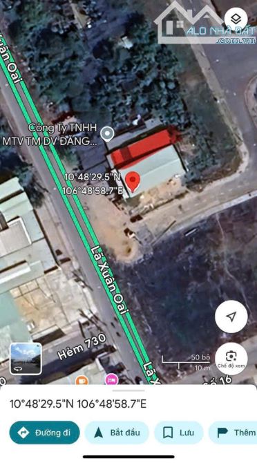Bán lô đất đẹp MT đường Lã Xuân Oai,Phường Trường Thạnh,TP Thủ Đức 98m2 sổ riêng - 2