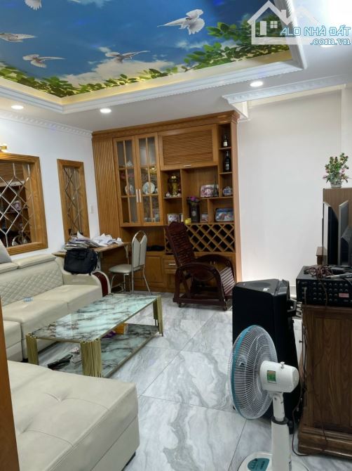 Bình Tân, gần mặt tiền Hồ ngọc lãm, ngang 6m, Nhà 4tầng 112m2,ô tô thông, giá rẻ, - 3