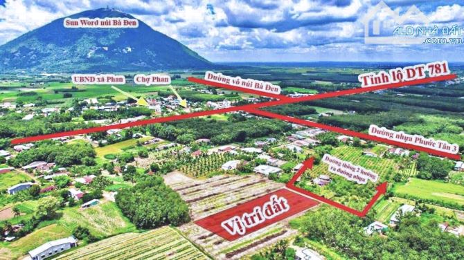 ✨ 1.000M2 (Ngang 8M nở hậu 33M, 50m2 ONT) View núi trực diện, sát sân bóng mới xây - 719TR - 3