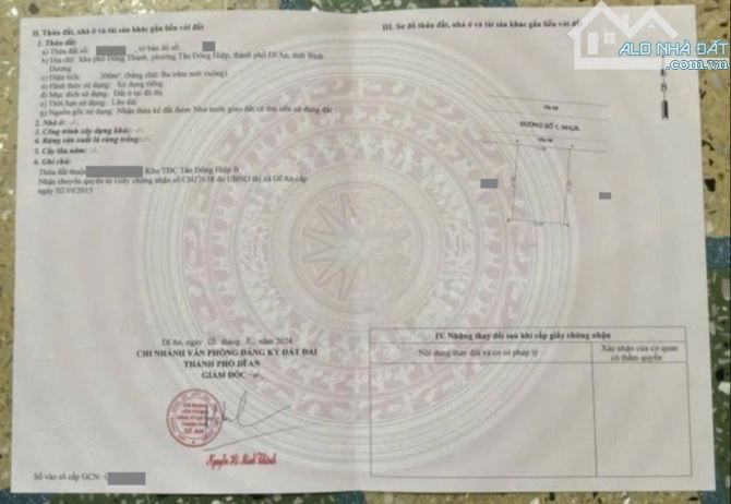 Đất biết thự KDC Tứ Hải ,Tân Đông Hiệp,TP Dĩ An - 5