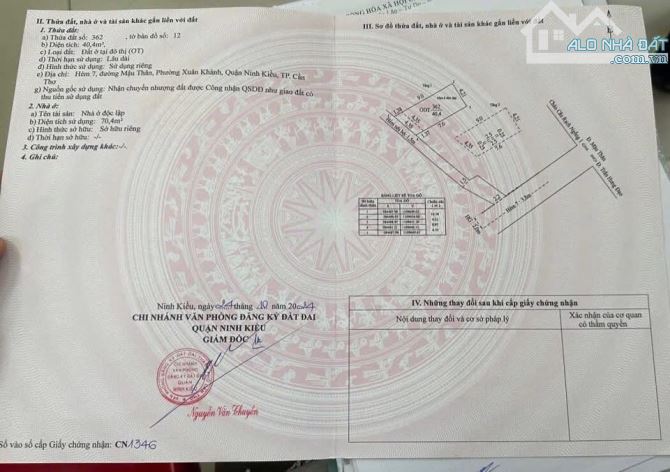 BÁN NHÀ 1T1L đúc, HẺM 7 MẬU THÂN nhà mới đẹp, sổ Hồng hoàn chỉnh - 7