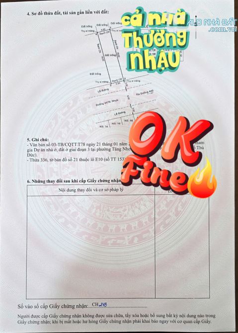 Bán 2 Lô đất mặt tiền đường 447 tăng nhơn phú A, diện tích 144m - 3