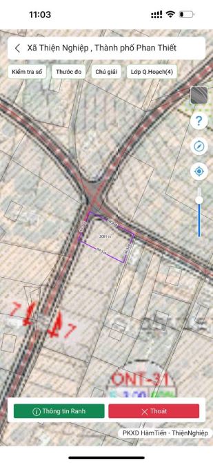 Ngộp Thiện Nghiệp , bán 2090m2 đất quy hoạch thổ cư