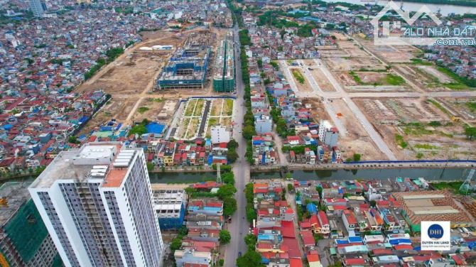 Bán lô đất mặt đường Lê Thánh Tông TĐC Tổng Kho 3 Lạc Viên DT: 70m MT: 5m Giá: 168 triệu/m