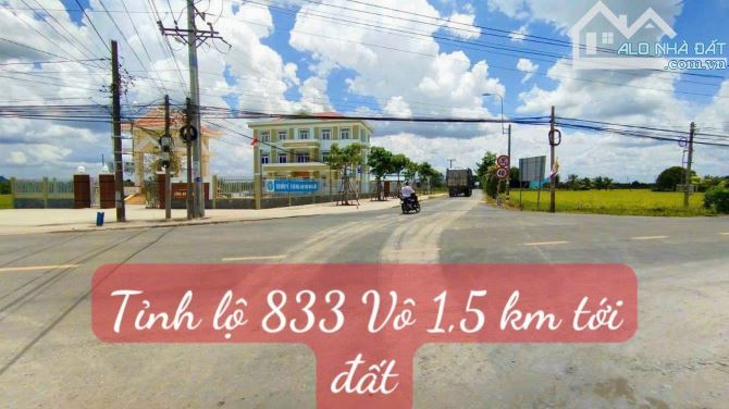 1000m2 vườn - Đường ô tô - Gần ngay thị trấn Tân Trụ