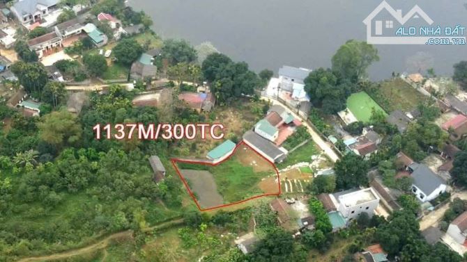 Diện tích 1137m, 300m thổ cư ĐẤT VIEW HỒ CHƯƠNG MỸ -Hà Nội - 1