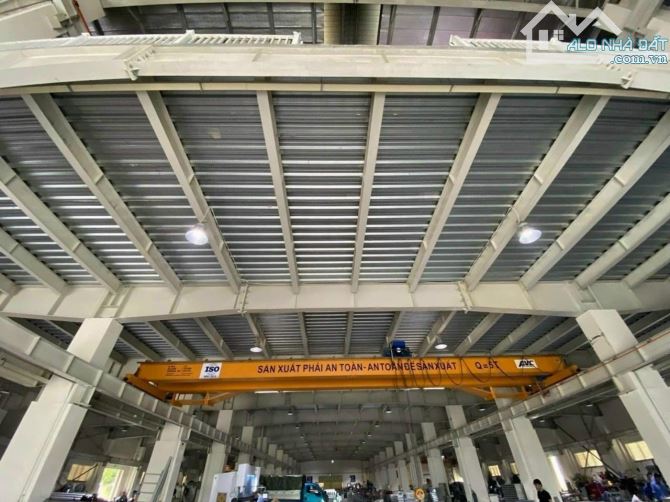 Cho thuê ngay 10.000m kho xưởng Kcn thạch thất quốc oai - 1