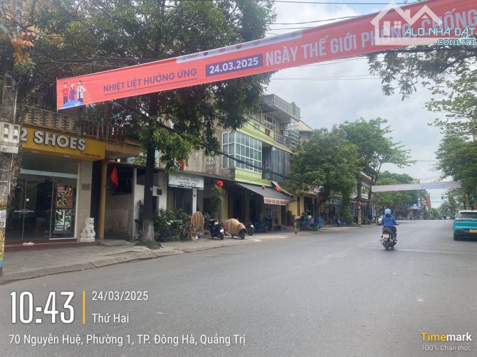 Bán nhà 2 tầng mặt tiền Nguyễn Huệ, sát ngã tư Hùng Vương, Phường 1, TP. Đông Hà - 1