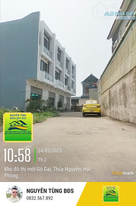 Bán đất trung tâm nằm cạnh Khu Đô Thị Gò Gai - 1