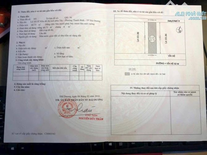 📣🍀💥Cần Bán Lô Đất Liền Kề Mặt Đường Trường Chinh { Đường 52 m } - 1