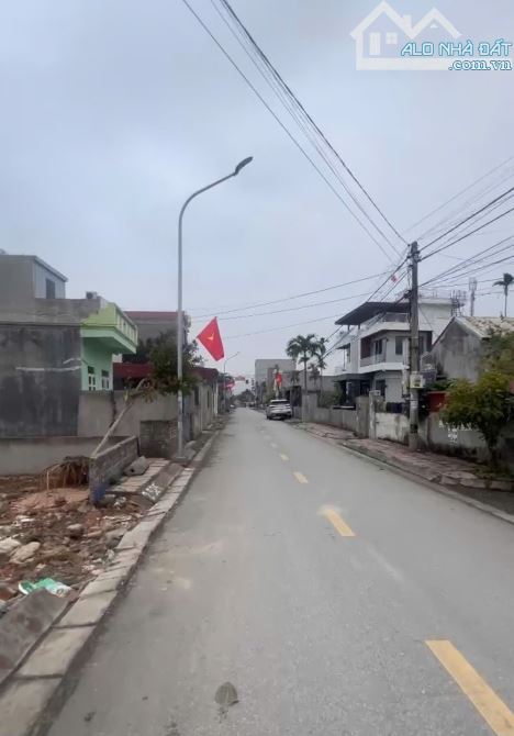 Bán lô góc 77m2 tại trục Hy Tái ,Hồng Thái,An Dương,Hải Phòng - 2