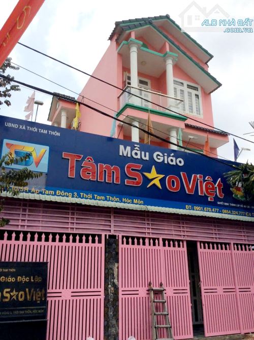 Nhà 2 Lầu 9x15m Đường Nguyễn Thị Thảnh x.Thới Tam Thôn Hóc Môn Giá 15tr/th Cọc 2th - 2