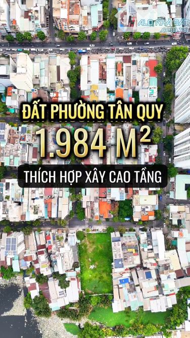 ĐẤT LỚN 1.984 M2 CHỦ QUYỀN CÁ NHÂN PHƯỜNG TÂN QUY, QUẬN 7 NGAY LOTTE MART - 2