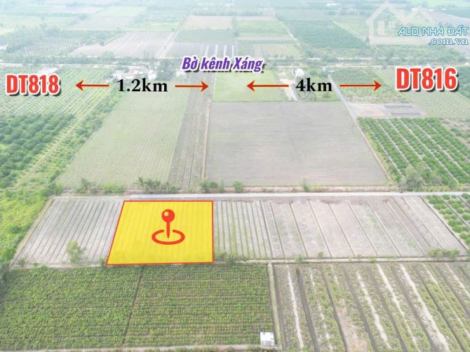 Quá Rẻ -  Đất vườn 500m2 - 320tr - Thủ thừa - Long An - 2