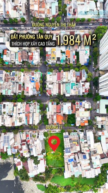 ĐẤT LỚN 1.984 M2 CHỦ QUYỀN CÁ NHÂN PHƯỜNG TÂN QUY, QUẬN 7 NGAY LOTTE MART - 3