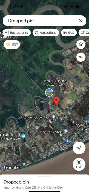 Bán lô đất đường Lý Nhơn, xã Lý Nhơn, Cần Giờ 3,85tỷ - 6