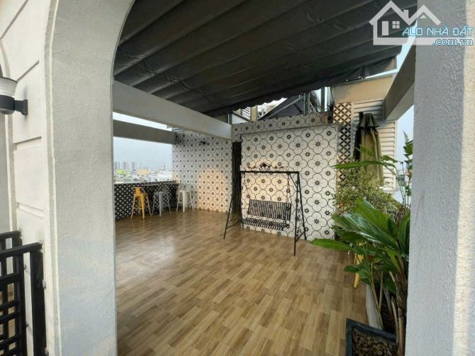 Tòa CHDV Lê Đức Thọ 7.3m x 17m,có hầm, thang máy,PCCC đầy đủ,26 phòng thu nhập 130tr/th - 5
