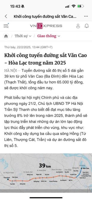 Đón sóng Vin Đồng Trúc và Metro 5 hàng hiếm 62m trục chính thôn Chầm Muộn cách VIN chỉ 1km - 5