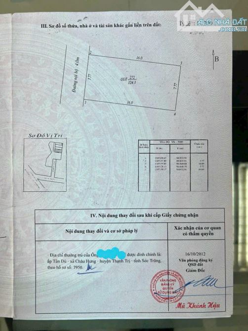 Bán đất 125 m2 hẻm 36 Hoàng Quốc Việt 3,7 tỷ - 7
