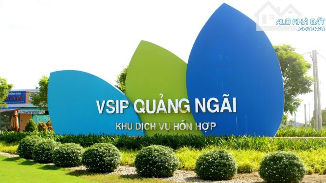 GIÁ SỐC - LÔ ĐỐI DIỆN CÔNG VIÊN: 7x22m - GIÁ 1,25 tỷ - VSIP QUẢNG NGÃI