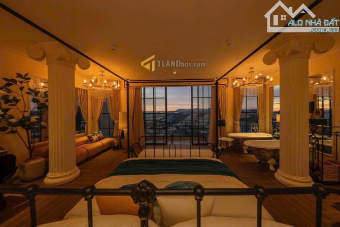 BIỆT THỰ ĐẲNG CẤP 1000M2 SÀN VỚI 9PN, HỒ BƠI, XÔNG HƠI, GIẢI TRÍ VIEW CAO TRÊN ĐỒI 88 TỶ