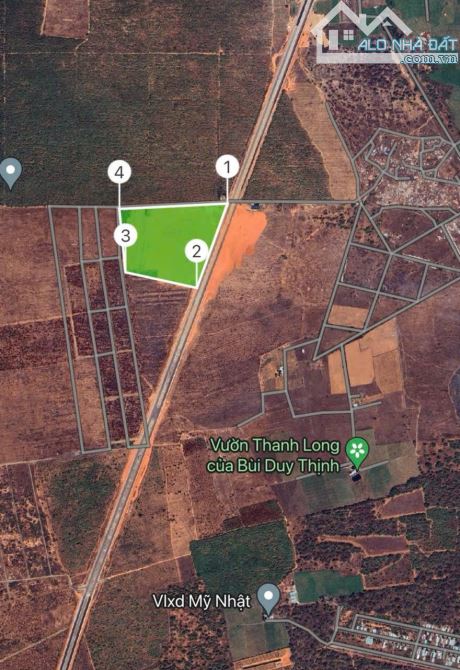 Bán Lô góc 3 mặt tiền nhựa 719B, Xã tiến thành, Tp Phan thiết