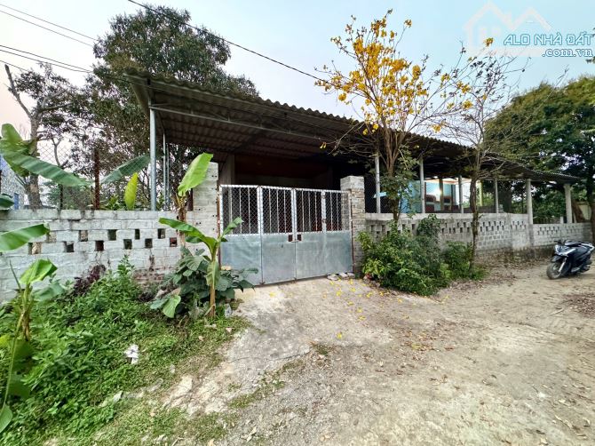 482m Có 200m Đất Ở - Sẵn Nhà Cấp 4 Chỉ Việc Về Ở - View Cánh Đồng Phía Trước Và Phía Sau - 1