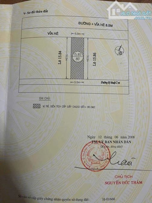 Cần bán lô đất khu đô thị Vạn lộc g lốc 15 - 1